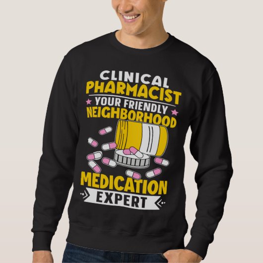 Clinical Pharmacist Neighborhood Medication Expert Trui (Voorkant)