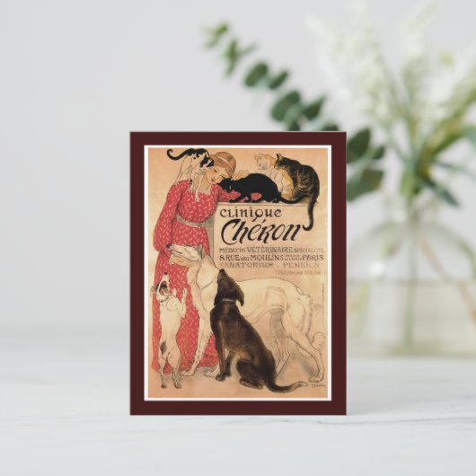 Clinique Cheron Briefkaart (Staand voorkant)