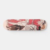 Clinique Cheron  Dog Cat Steinlen Poster Persoonlijk Skateboard (Horizontaal)