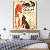 Clinique Cheron  veterinair advies Canvas Afdruk (Insitu (Slaapkamer))