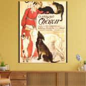 Clinique Cheron  veterinair advies Canvas Afdruk (Insitu (Woonkamer))