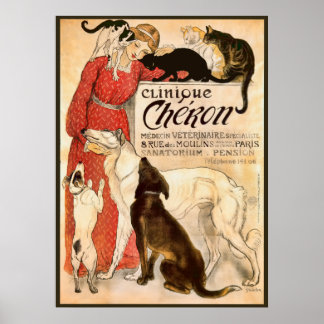 Clinique Cheron veterinair advies Poster
