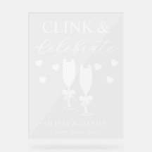 Clink & Celebrate Trouwreceptie