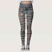 Clinker Brick met Leggings met sluipende mortier (Voorkant)