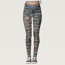 Clinker Brick met Leggings met sluipende mortier