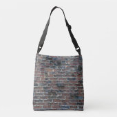 Clinker Brick Print Cross Body Bag Crossbody Tas (Achterkant)