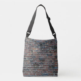 Clinker Brick Print Cross Body Bag Crossbody Tas