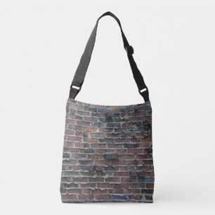 Clinker Brick Print Cross Body Bag Crossbody Tas