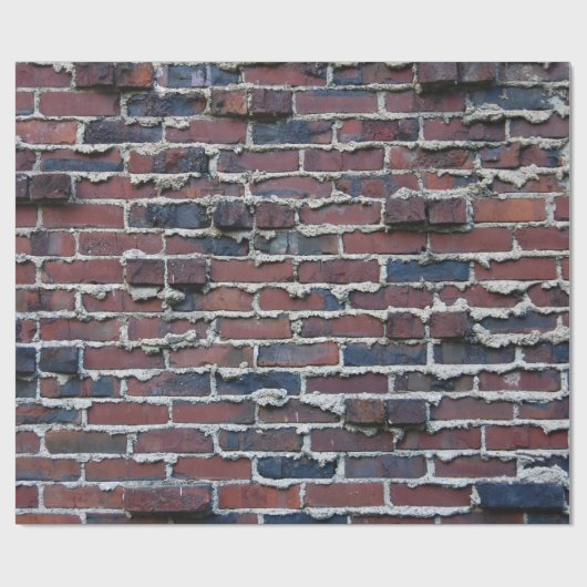 Clinker Brick Wrapping Paper Cadeaupapier (Vlak)