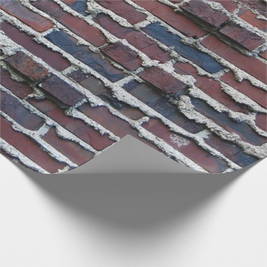 Clinker Brick Wrapping Paper Cadeaupapier (Hoek)