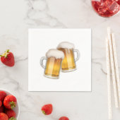 Clinking Beer Mokken - Emoji Servetten (Insitu)
