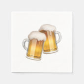 Clinking Beer Mokken - Emoji Servetten (Voorkant)