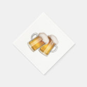 Clinking Beer Mokken - Emoji Servetten (Hoek)