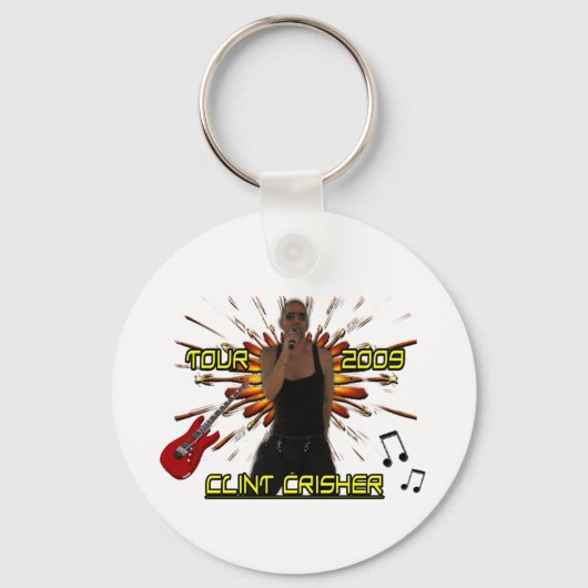 Clint Crisher 2009 voor/achter Sleutelhanger (Voorkant)