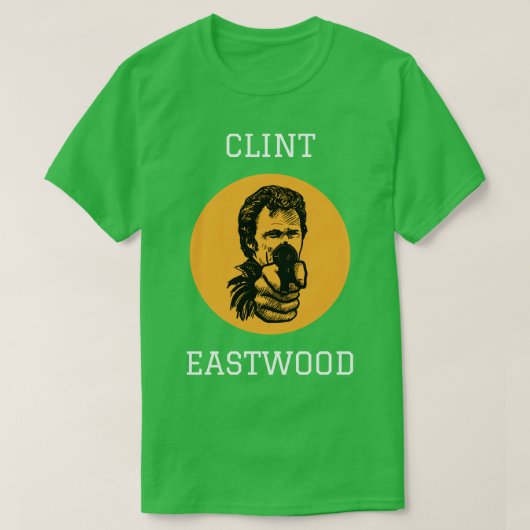 Clint Eastwood 17 T-shirt (Design voorkant)