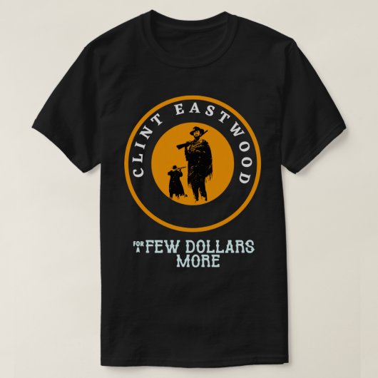 Clint Eastwood 43 T-shirt (Design voorkant)