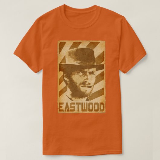 Clint Eastwood Retro Propaganda T-shirt (Design voorkant)