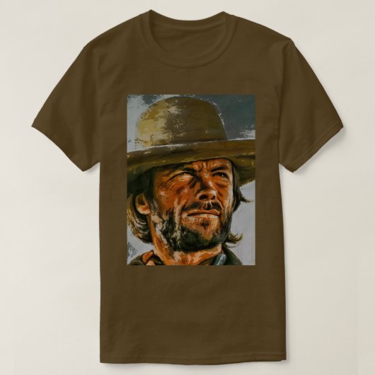 Clint Eastwood T-shirt (Design voorkant)