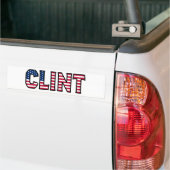 Clint Name Vorname USA Aufkleber Sticker Auto (Op Truck)