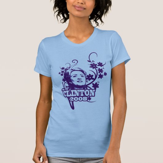 Clinton '08 t-shirt (Voorkant)