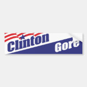 Clinton 1992 Bumpersticker (Voorkant)