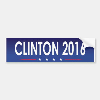 Clinton 2016 bumpersticker