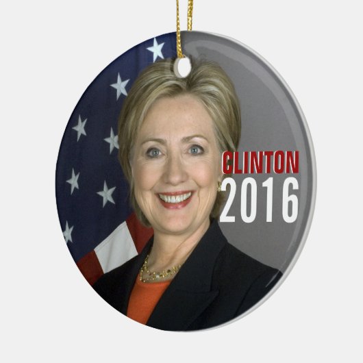 Clinton 2016 Ornament kerstboom (Links)