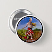 Clinton 2016 ronde button 5,7 cm (Voorkant /achterkant)