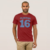 CLINTON 2016 UNIFORM VERWIJDERD -.png T-shirt (Voorkant volledig)