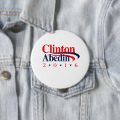 CLINTON ABEDIN 2016.png Ronde Button 4,0 Cm (In situ)