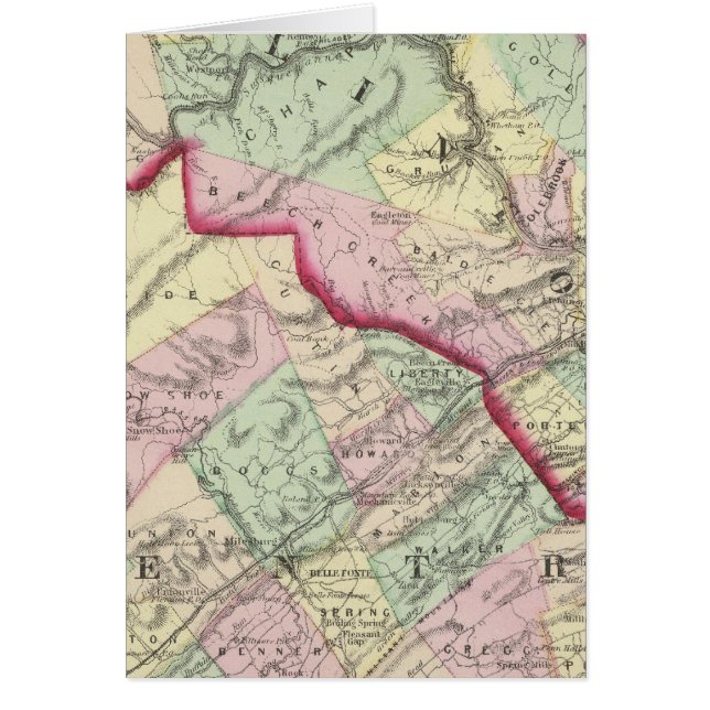 Clinton, centrumgraafschappen (Voorkant)