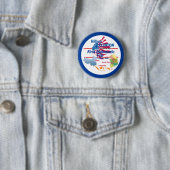 Clinton Diplomatic Button (In situ)