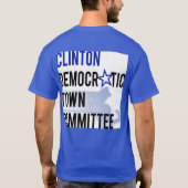 Clinton DTC Mannen T-shirt - Optie 2 (Achterkant)