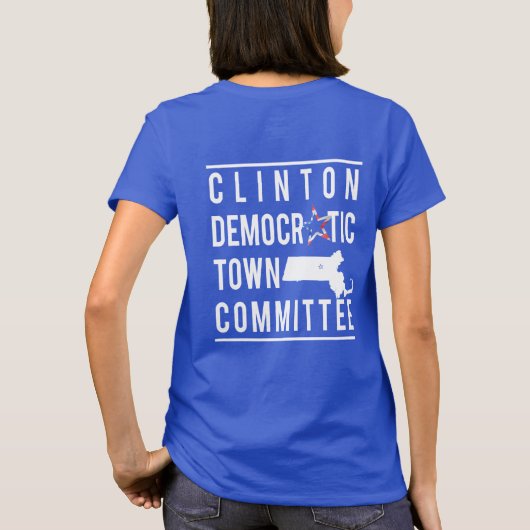 Clinton DTC Women's T-Shirt - Optie 1 (Achterkant)