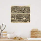 Clinton Fire Brick Works Anderson's landing Poster (Keuken)