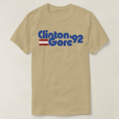 Clinton Gore 1992 T-shirt (Design voorkant)