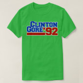  Clinton Gore 92 politiek T-shirt (Design voorkant)