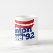 Clinton Gore 92 retro 90s bill clinton al gore Koffiemok (Center)