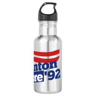 Clinton Gore 92 retro 90s bill clinton al gore Waterfles