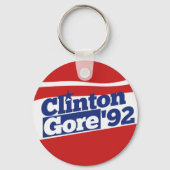 Clinton Gore 92 Sleutelhanger (Achterkant)