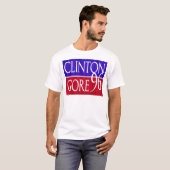 Clinton Gore 96 Afgesteld ontwerp T-shirt (Voorkant volledig)