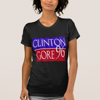 Clinton Gore 96 Afgesteld ontwerp T-shirt