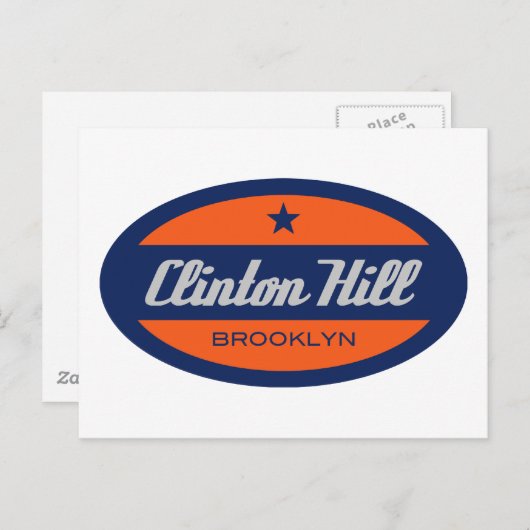 Clinton Hill Briefkaart (Voorkant / Achterkant)