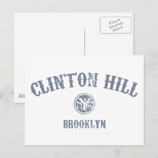 Clinton Hill Briefkaart (Voorkant / Achterkant)