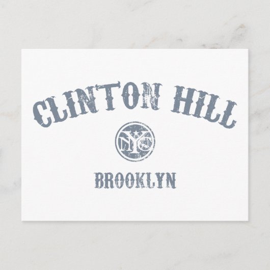 Clinton Hill Briefkaart (Voorkant)