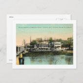 Clinton House, Clinton, NJ  Briefkaart (Voorkant / Achterkant)