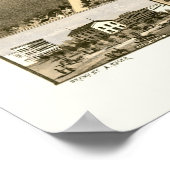 Clinton, IL Panorama - 1869 Poster (Hoek)