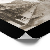 Clinton, Iowa Foto 1907 Poster (Hoek)