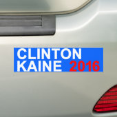 Clinton Kaine 2016 Bumpersticker (Op auto)