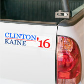 Clinton Kaine 2016 Bumpersticker (Op Truck)